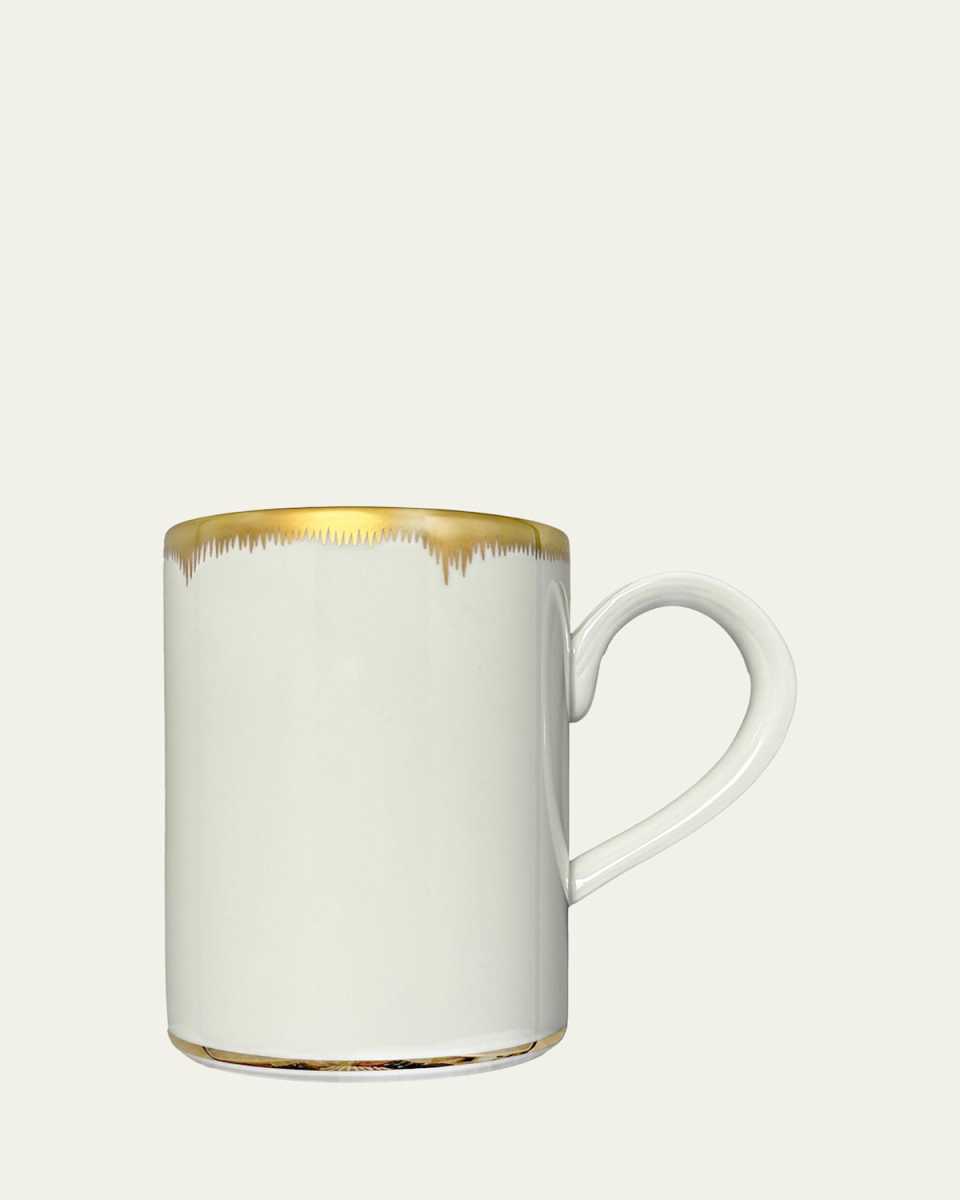 Chelsea Feather Gold Mug, 8 oz.
